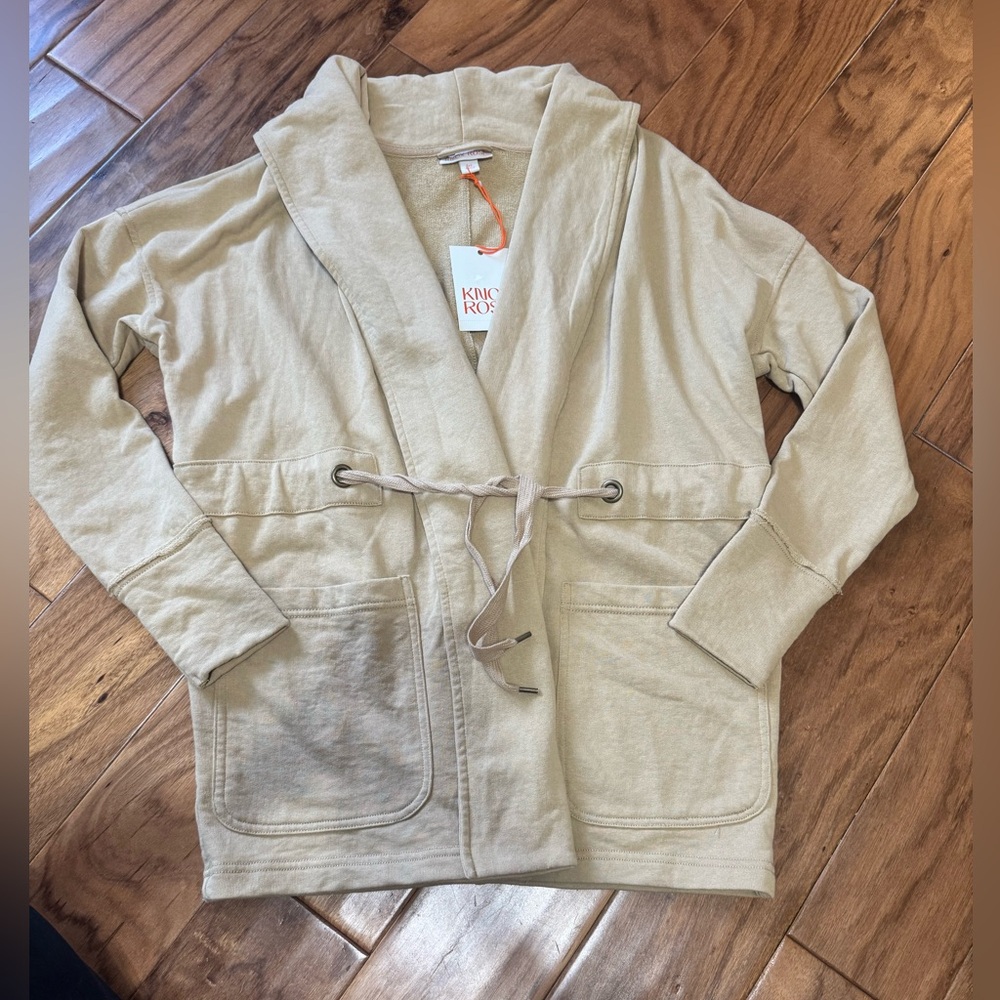 Knox Rose Women's Open Front Winter Drape Jacket